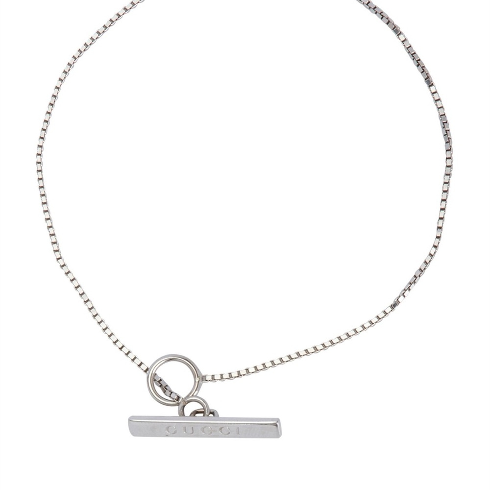 Gucci Lariat Bracelet in 750/18k white gold
